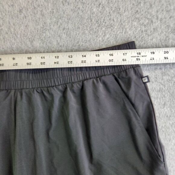 Fabletics Pants Womens XXL Black Wide Leg Cropped Kate Culotte Pull On Flowy - Picture 8 of 13